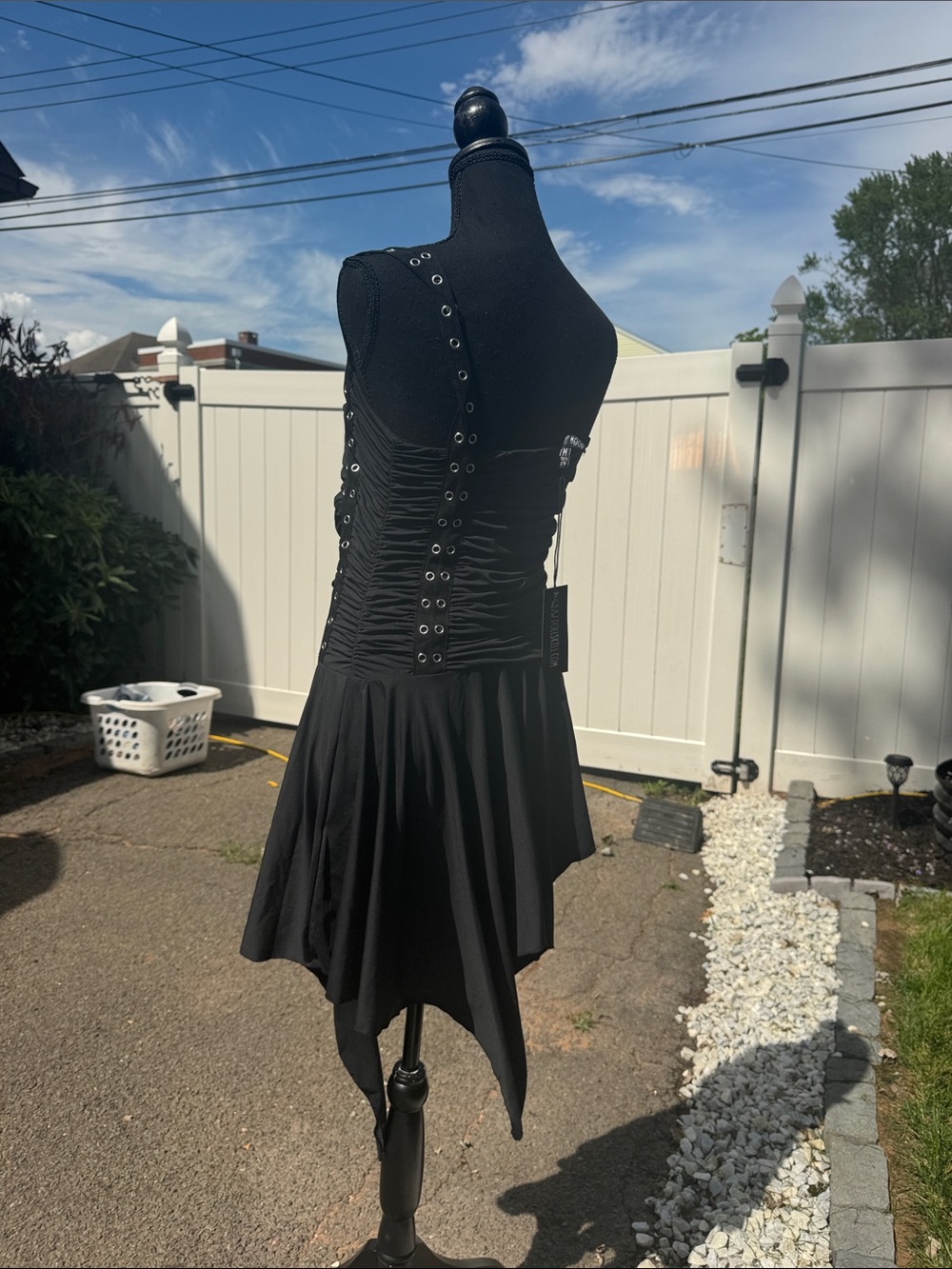 Current Mood Black Ruched asymetircal
Dress - Picture 4 of 7